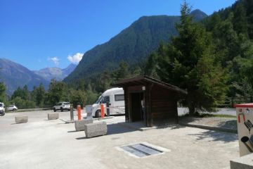 Ingresso dell'Area Camper